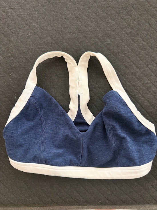 Beyond Yoga Other - Beyond Yoga Navy and White Trim Racerback Bra